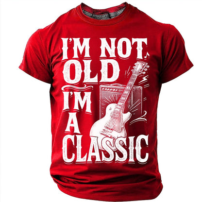 Men's Classic Guitar Legend Graphic Tee