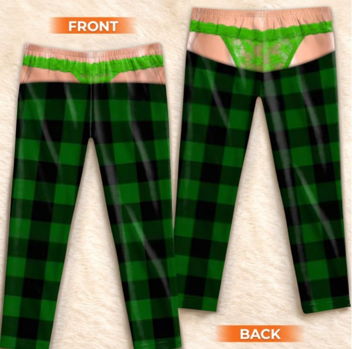 Spooky Christmas Pajama Pants with Pockets