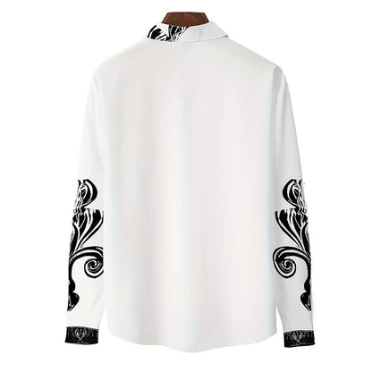 Men's Halloween Black Cat Shirt