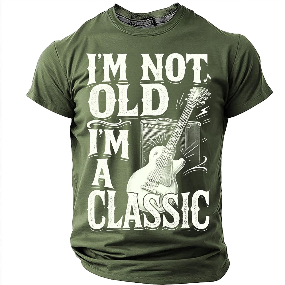 Men's Classic Guitar Legend Graphic Tee