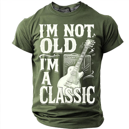 Men's Classic Guitar Legend Graphic Tee
