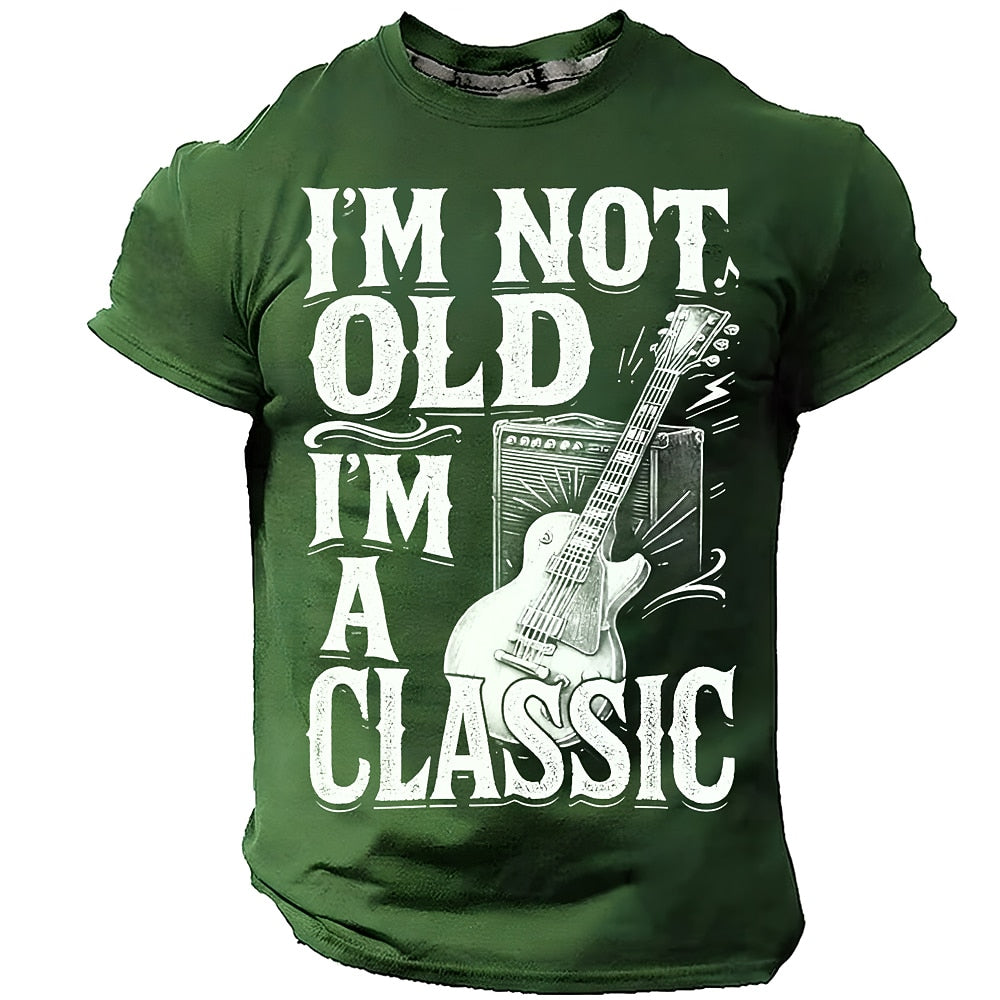 Men's Classic Guitar Legend Graphic Tee