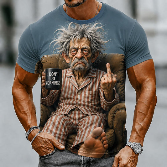 Men's Streetwise Grandpa Humor Graphic Tee
