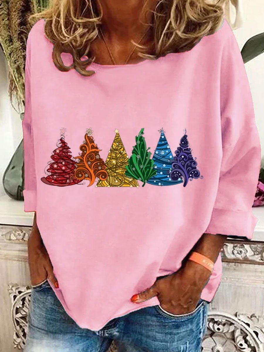 Women's Christmas Graphic Graphic Shirt