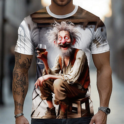 Men's Wine Bar Grandpa Graphic Tee