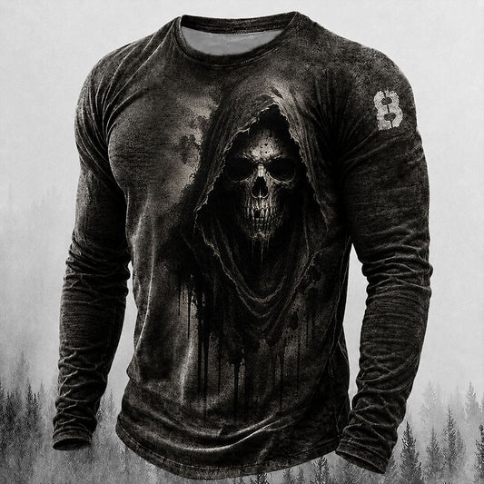 Men's Street Grim Reaper Skull Tee