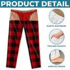 Men's Funny Plaid Gift Pajama Pants
