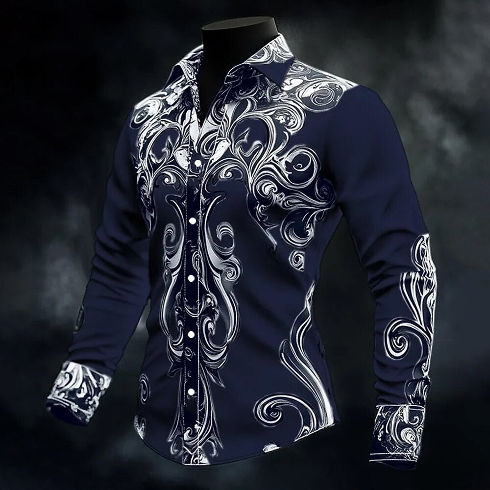 Men's Halloween Black Cat Shirt