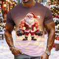 Men's Santa Claus Streetwear Graphic Tee