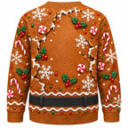 Christmas Gingerbread Man Funny Crewneck Sweatshirt