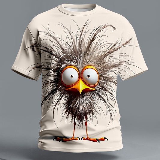 Men's Grumpy Bird Party Graphic Tee