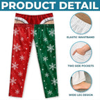Men's Funny Red Plaid Pajama Pants