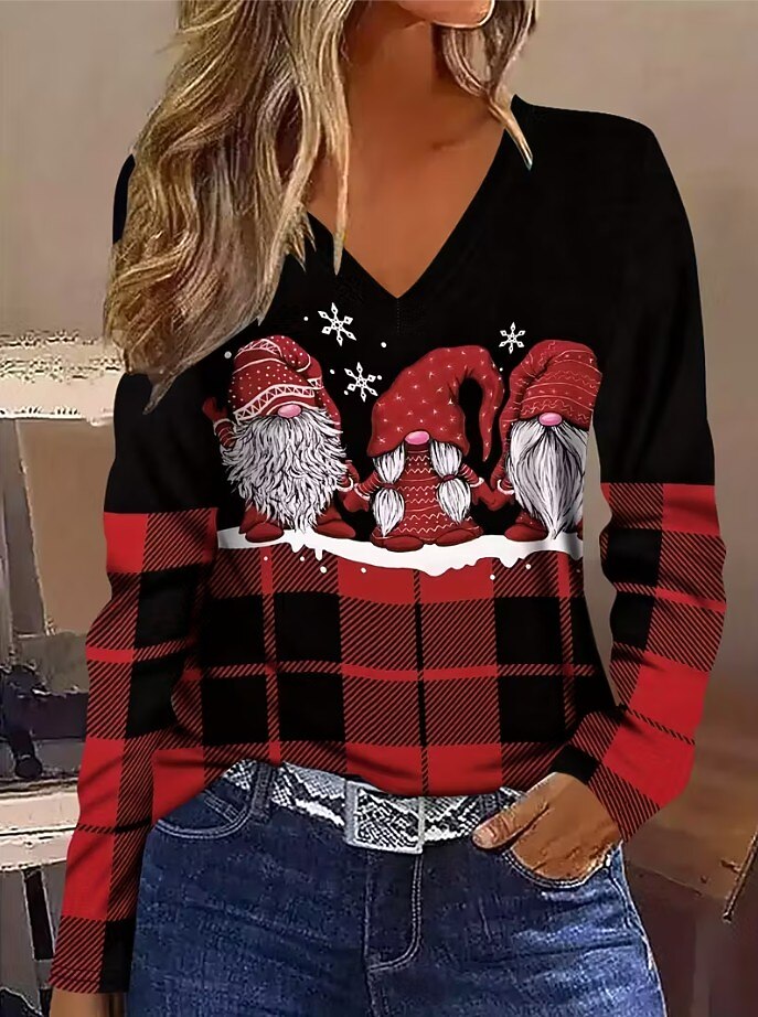 Women's Christmas Graphic Graphic Shirt