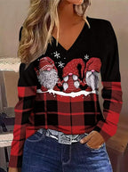 Women's Christmas Graphic Graphic Shirt