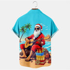 Men's Santa Claus Christmas Hawaiian Shirt