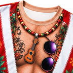 Christmas Sexy Santa Graphic Crewneck Sweatshirt