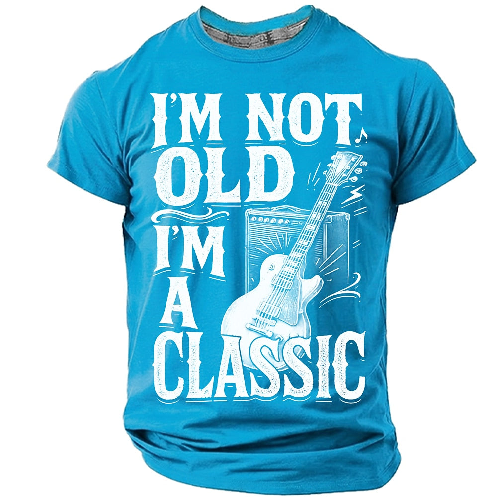 Men's Classic Guitar Legend Graphic Tee