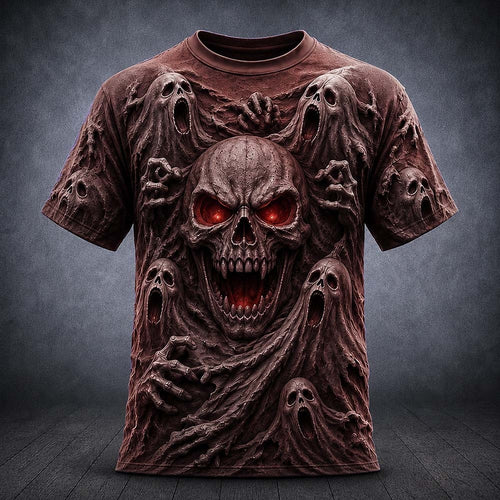 Men's Spooky Horror Halloween Shirt