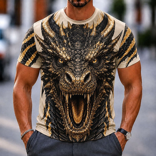 Men's Funny Cow Animal Graphic Tee