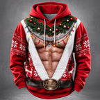 Men's Classic Christmas Costume Hoodie