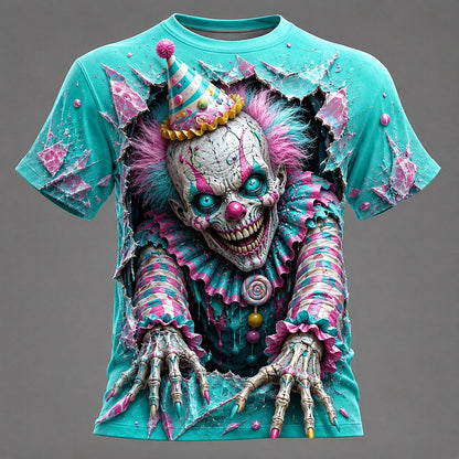 Men's Optical Clown Vision Graphic Tee
