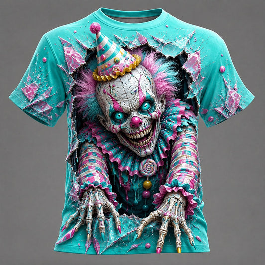 Men's Optical Clown Vision Graphic Tee