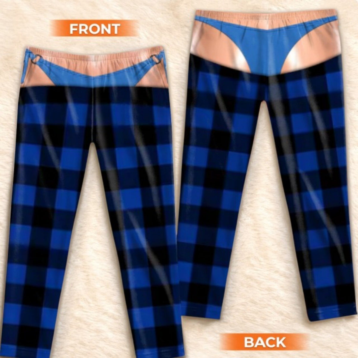 Funny Christmas Pajama Pants with Pockets