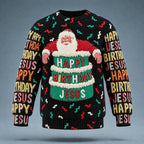 Christmas Santa Claus Knit Sweater