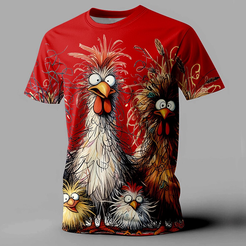 Men's Vintage Rooster Farm Graphic Tee