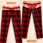 Spooky Christmas Pajama Pants with Pockets