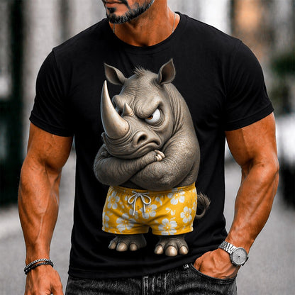 Men's Wildlife Adventure Animal Graphic Tee