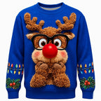 Men's Christmas Reindeer Crewneck Sweatshirt