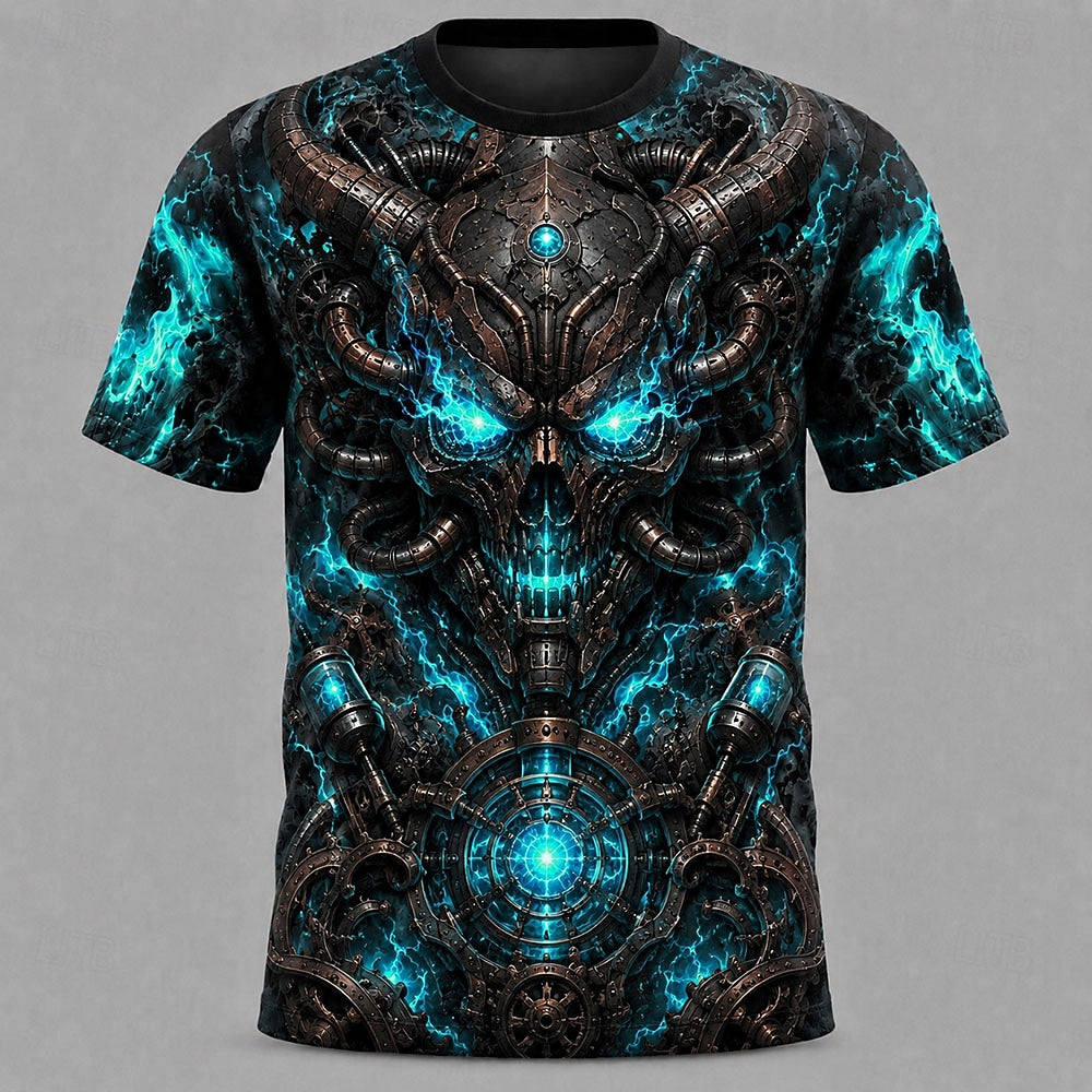 Men's Shadow Reaper Horror Graphic Tee