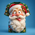 Men's Santa Claus Short Sleeve Graphic Tee