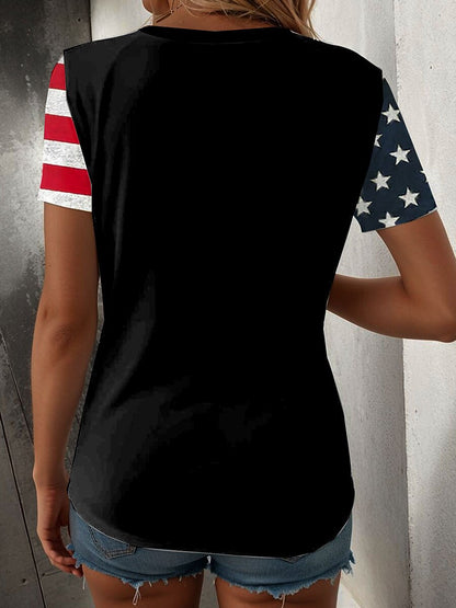 Women's Vintage Freedom Flag Tee