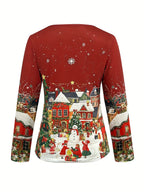 Women's Christmas Graphic Shirt