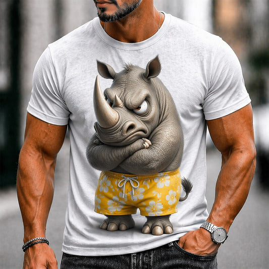 Men's Wildlife Adventure Animal Graphic Tee