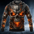Men's Halloween Gothic Casual Hoodie