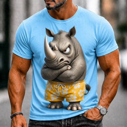 Men's Wildlife Adventure Animal Graphic Tee