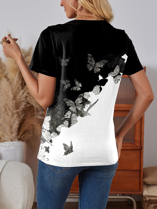 Women's Floral Garden Graphic Tee