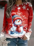 Women's Christmas Graphic Festive Sweatshirt