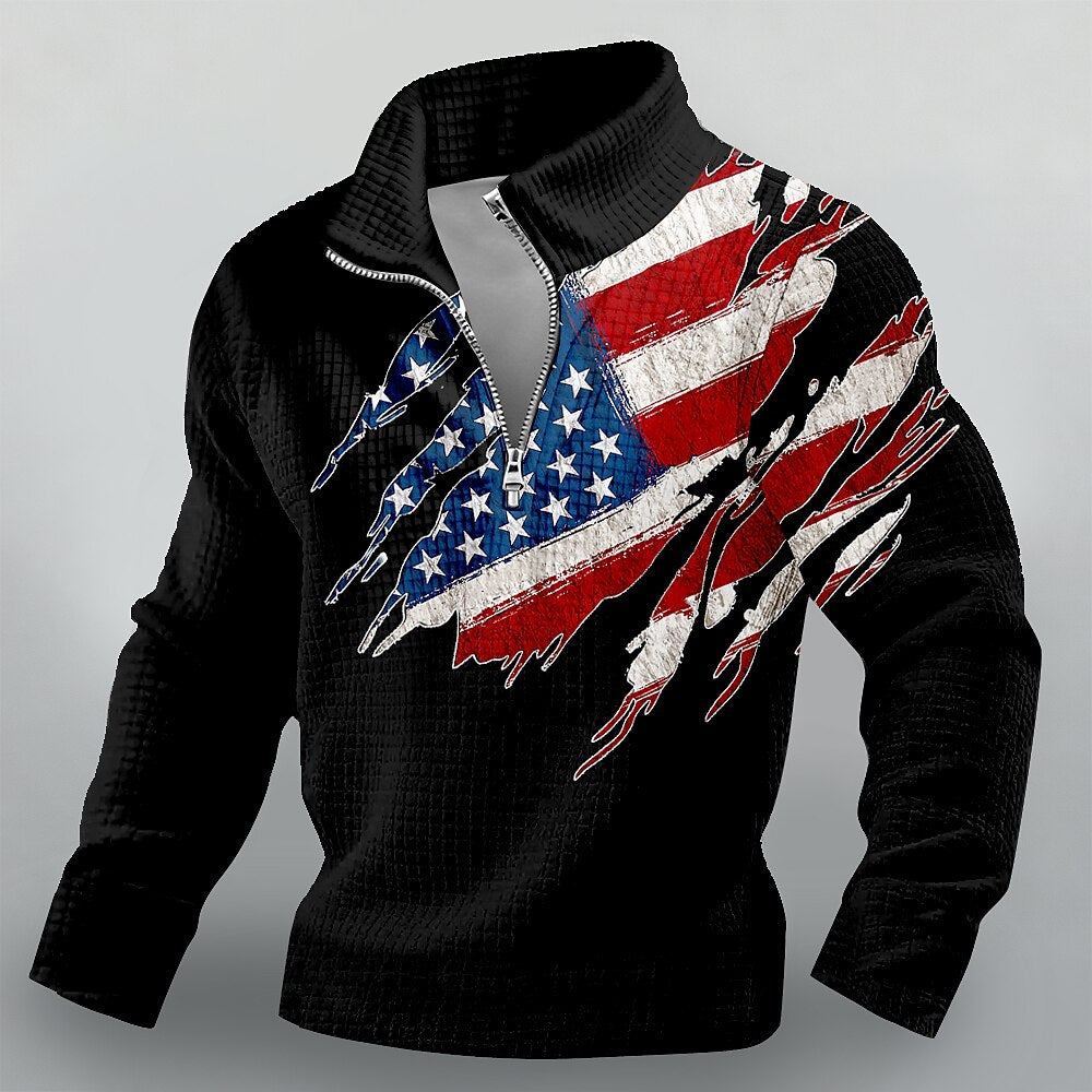 Men's Heritage Flag Graphic Sweatshirt