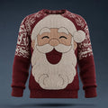 Men's Santa Christmas Cozy Knit Pullover Sweater