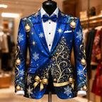 Christmas Tree Artistic Party Blazer Jacket