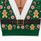 Christmas Sexy Elf Funny Crewneck Sweatshirt