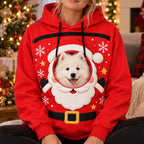 Santa Claus Pet Carrier Bonding Hoodie