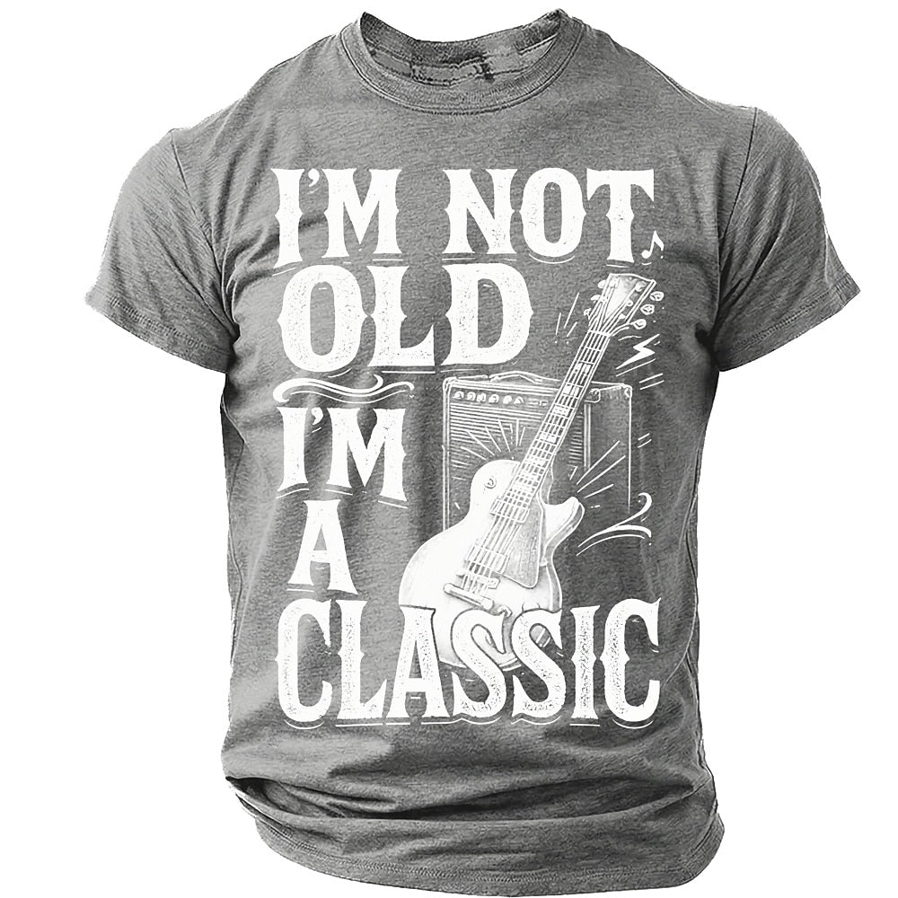 Men's Classic Guitar Legend Graphic Tee