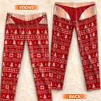 Funny Christmas Pajama Pants with Pockets