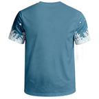Santa Christmas Party Street Graphic Tee