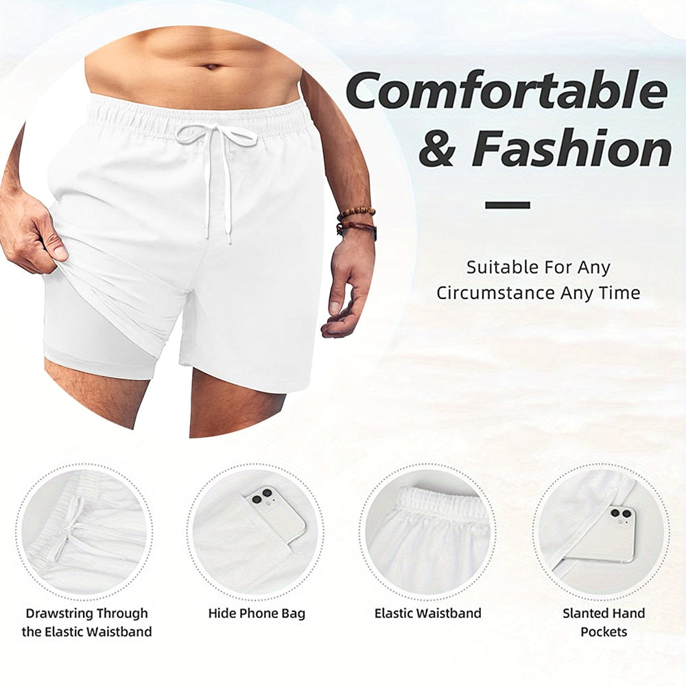 Men's Independence Flag Board Shorts